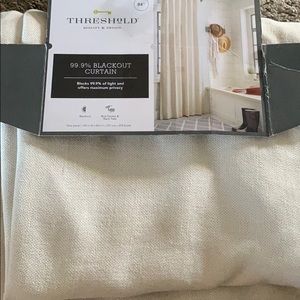 Threshold Blackout Aruba Curtain 84”